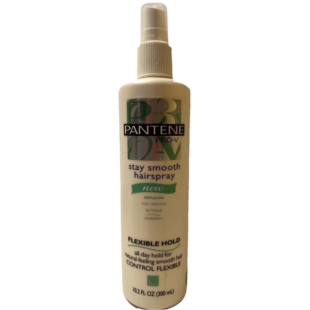 Pantene Pro V Hairspray Smooth Anti-Humidity Non Aerosol Flexible Hold 10 Oz